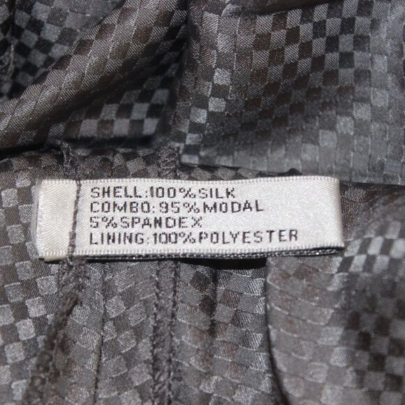 NWT Walter Baker Grey Checks Jacquard Mini Dress Women Size 4 - Picture 13 of 15